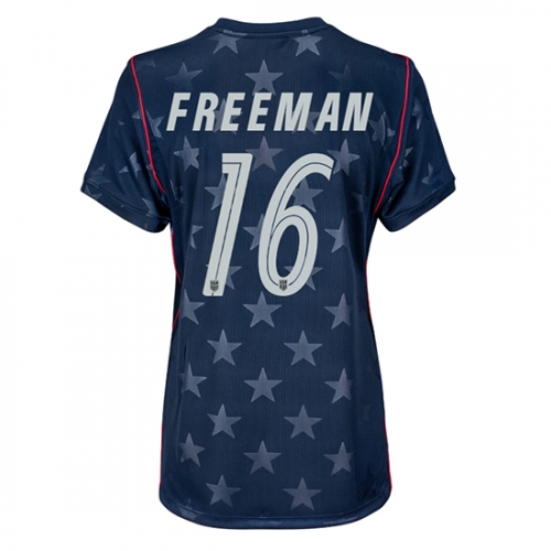 Billige Fotballdrakt Forente stater Alex Freeman #16 Replika Bortedrakt Dame VM 2026 Kortermet Billige Fotballdrakt Forente stater Alex Freeman #16 Replika Bortedrakt Dame VM 2026 Kortermet